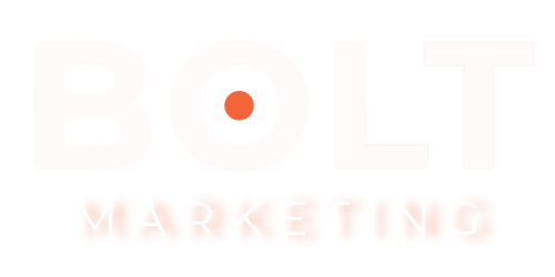 Bolt white logo drop shadow